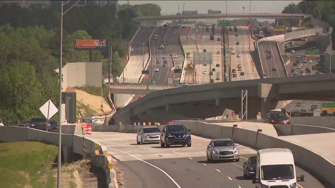 GA400 Kimball Bridge Road express lane project