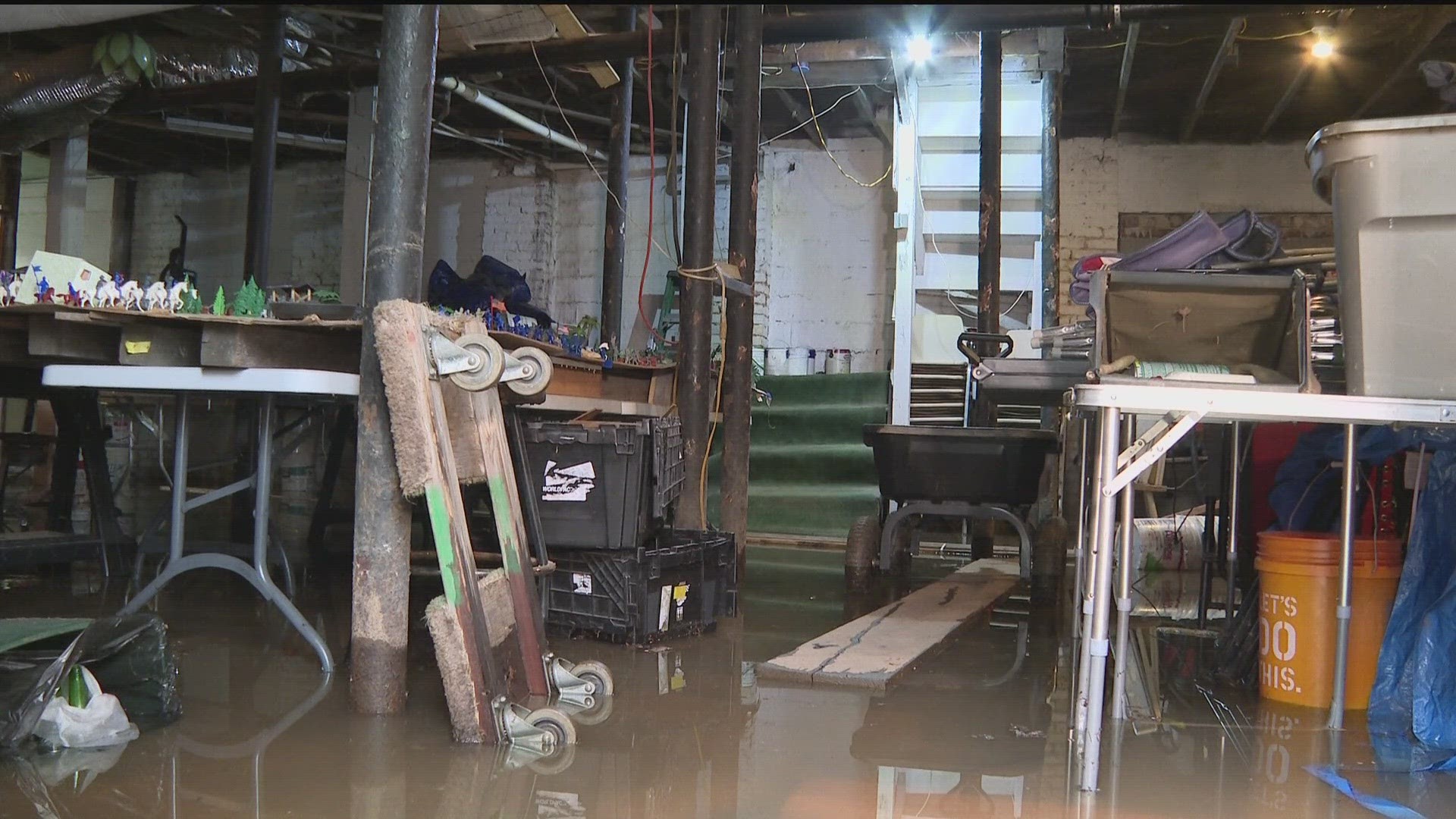 Longtime Washington Park resident Wayne Pittman says he's fed up with flooding in his home and yard.