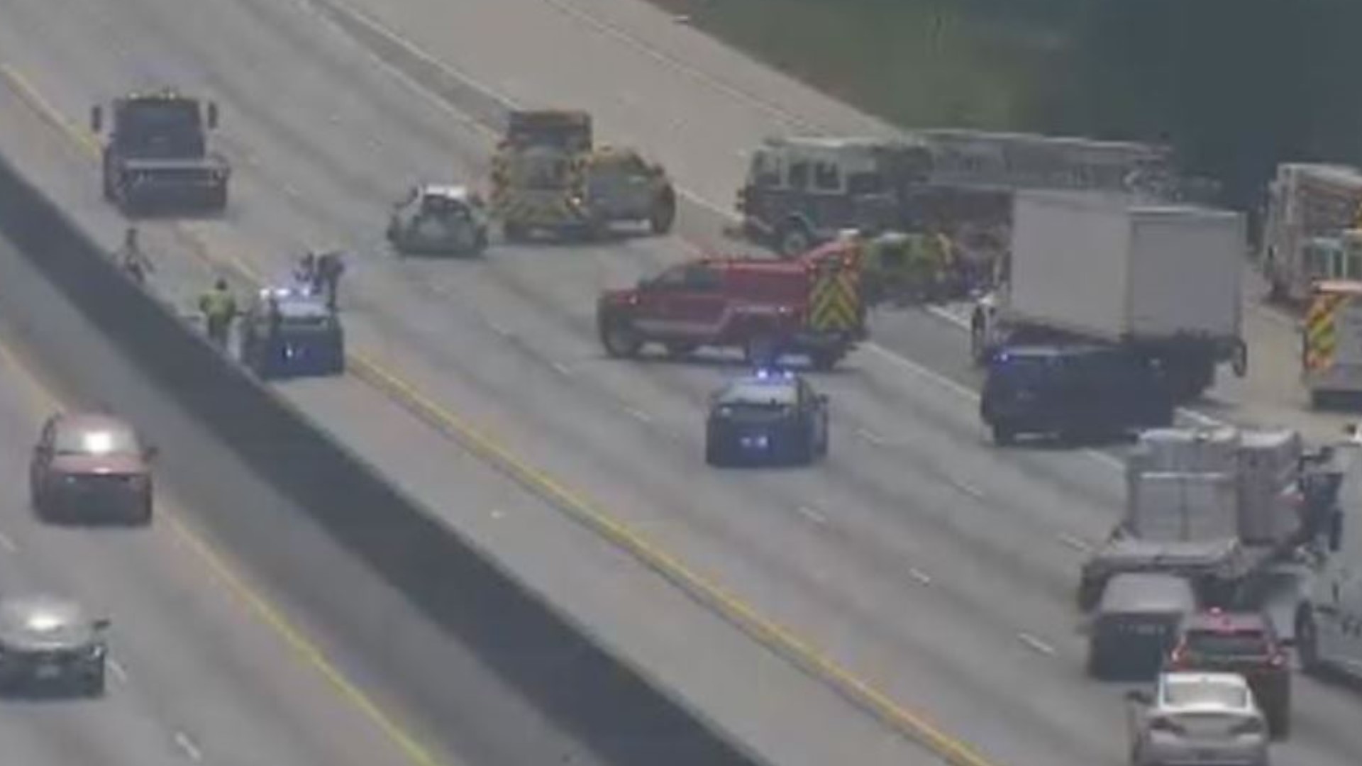 Atlanta traffic I 20 East all lanes blocked after wreck | 11alive.com