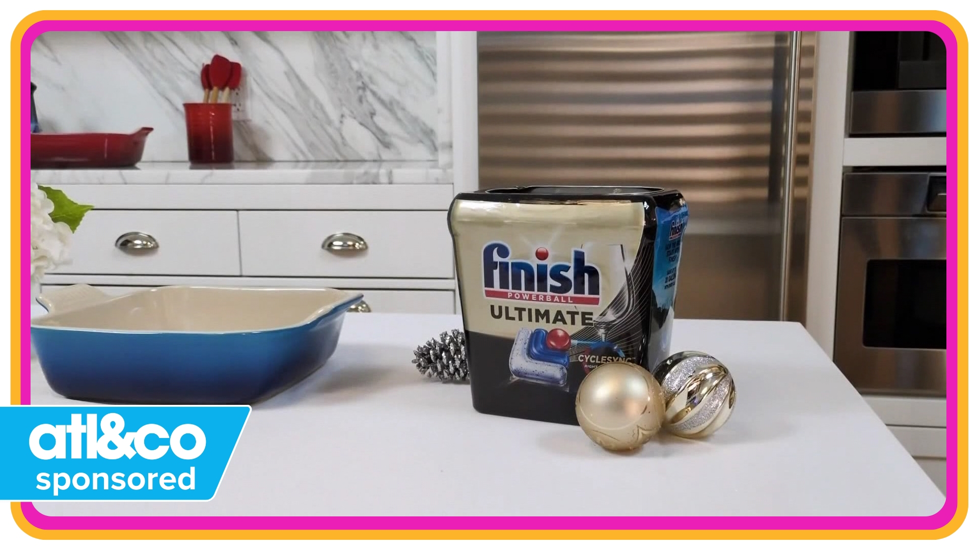 Vallery Lomas shares how Finish is helping her tidy up after holiday gatherings with ease. | PAID CONTENT