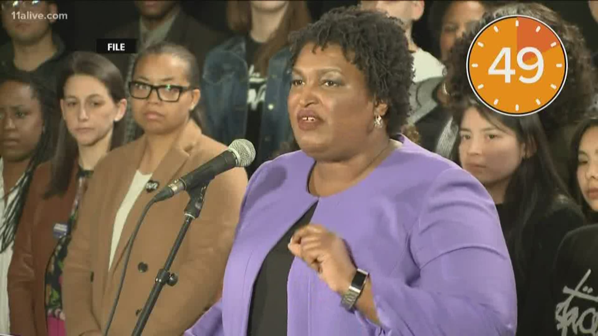Stacey Abrams is testifying before a congressional subcommittee on civil rights on Tuesday.