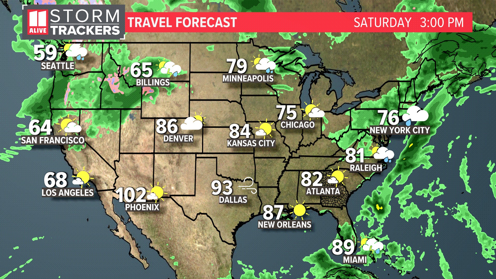 Memorial Day weather travel expectations