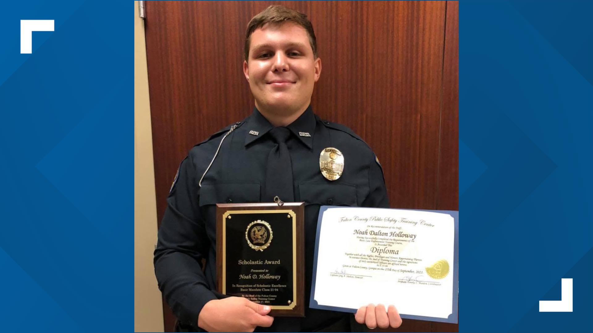 Douglasville Police Cpl Noah Holloway dies | 11alive.com