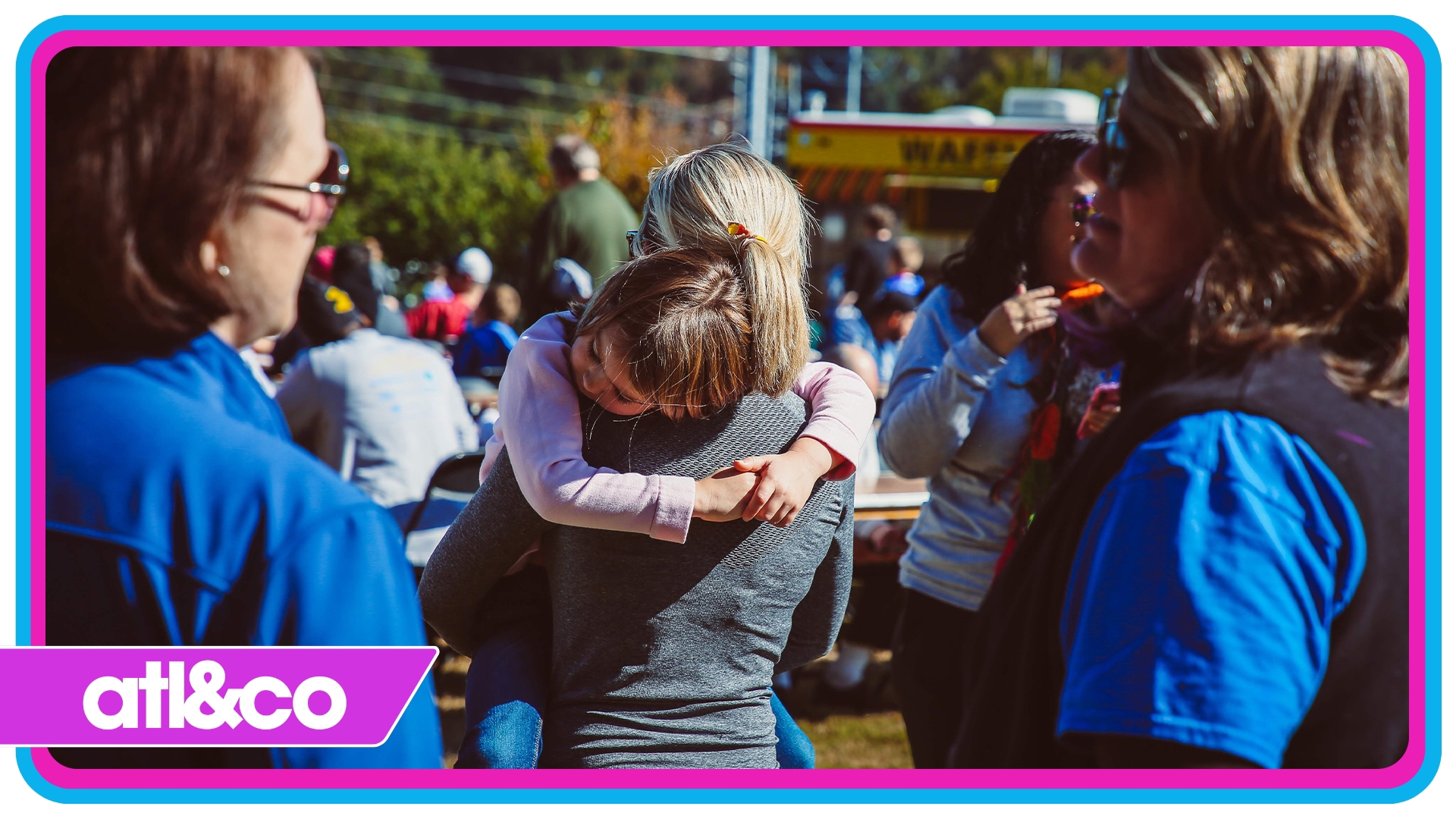 The Memory Walk gives children and their families the opportunity to honor lost loves ones.