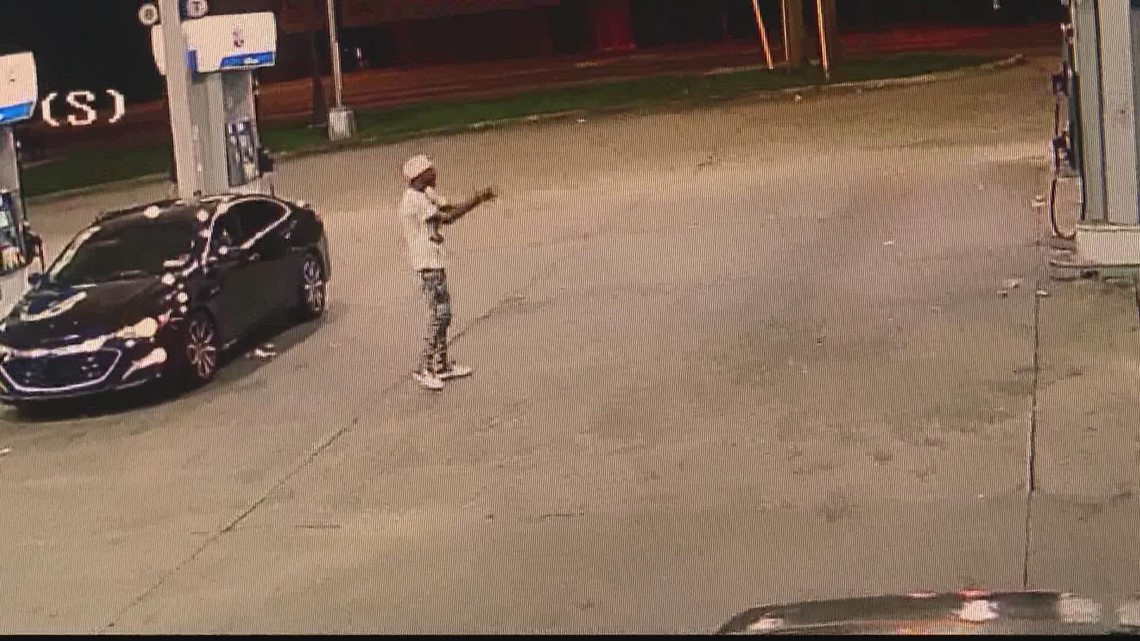 Surveillance video: Man shot after trying to intervene in dispute ...