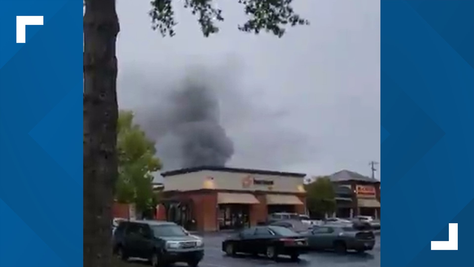 Walmart fire in Peachtree City Arson suspected