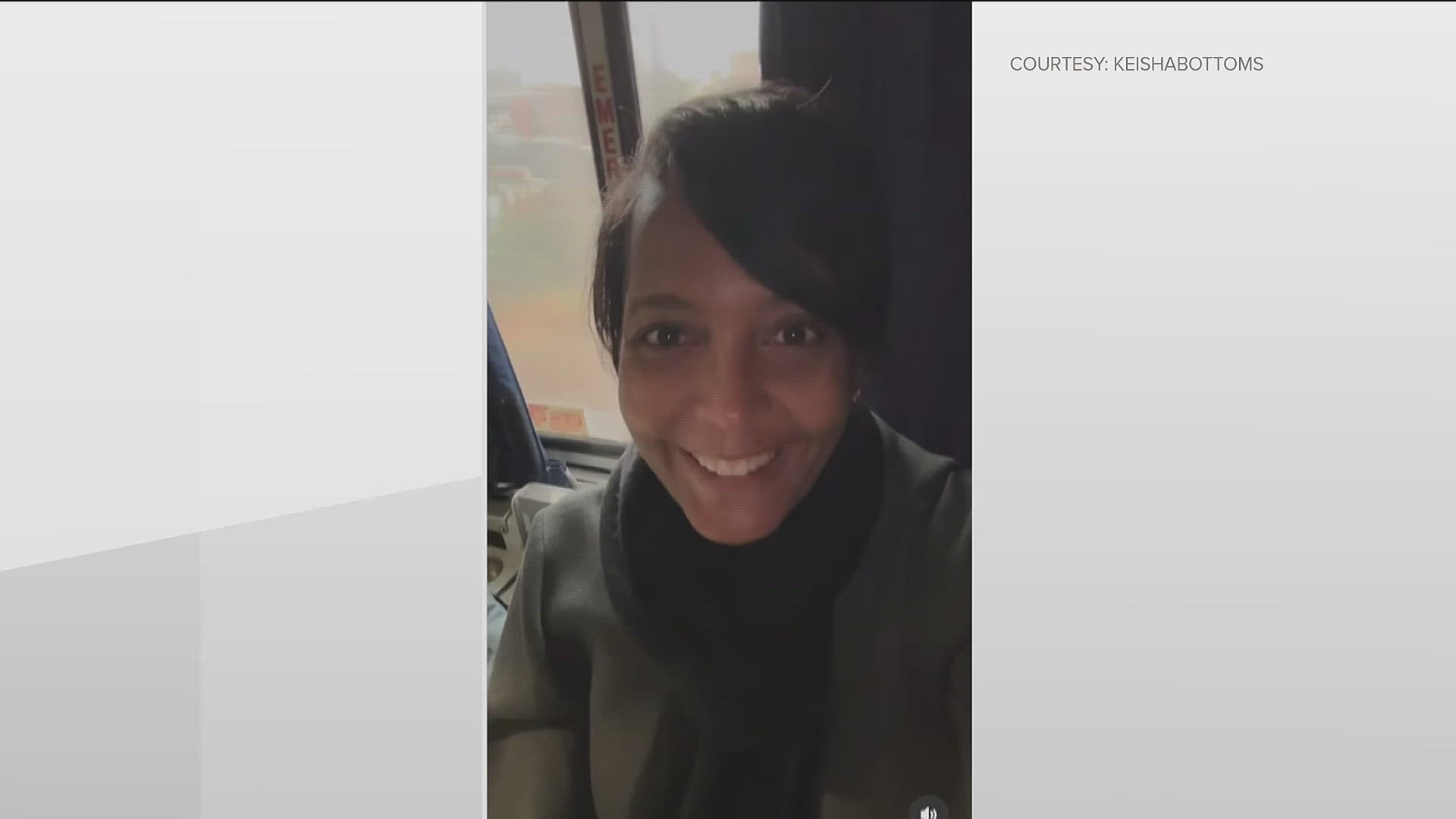 Former Atlanta Mayor Keisha Lance Bottoms took to social media after her trip to the White House was impacted by the recent severe weather.
