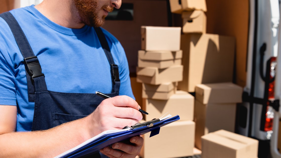 Delivery carriers can auction undeliverable, unclaimed packages ...