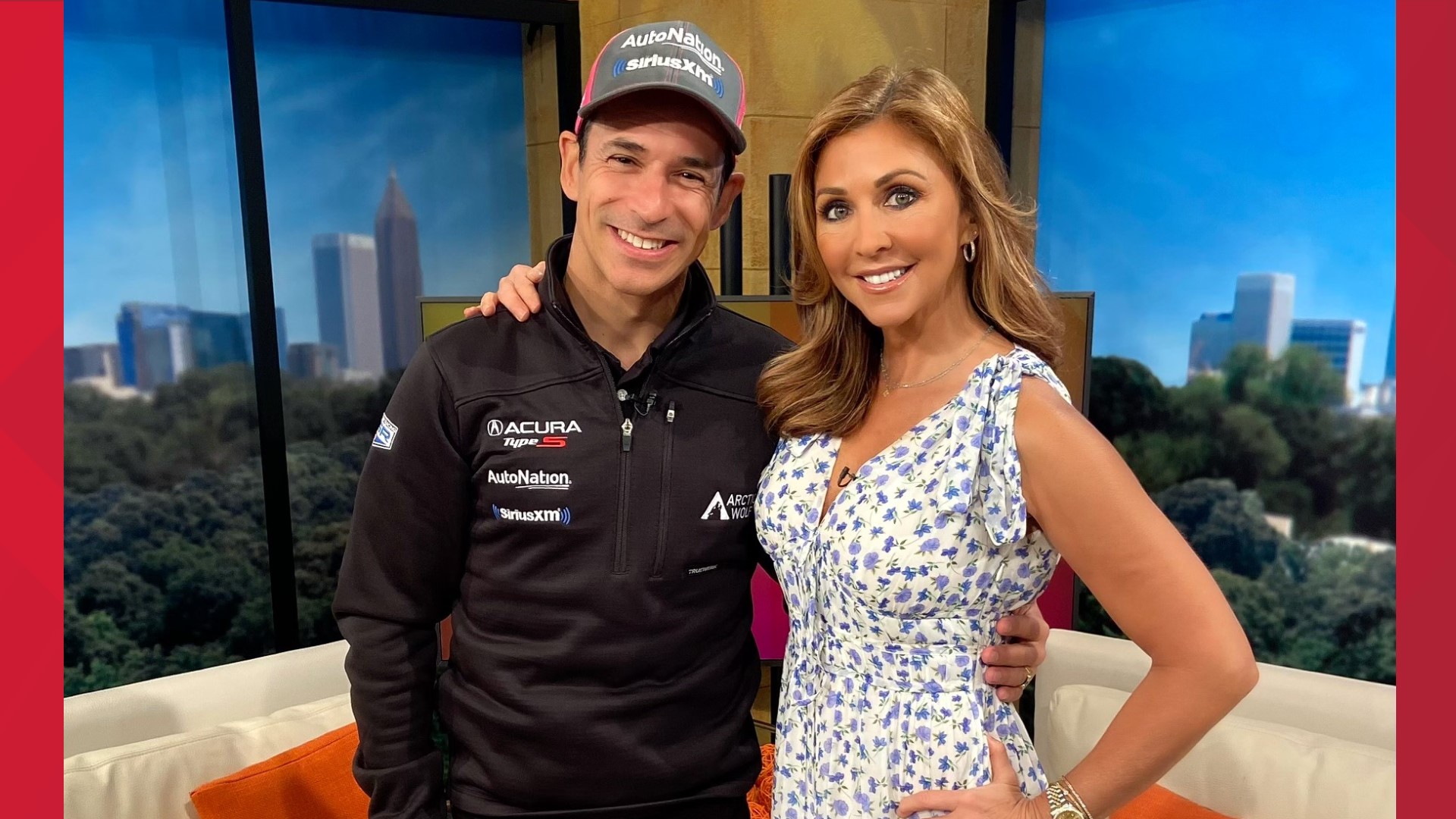 He's racing royalty! IndyCar champ Hélio Castroneves previews his latest endurance race right here in Atlanta.