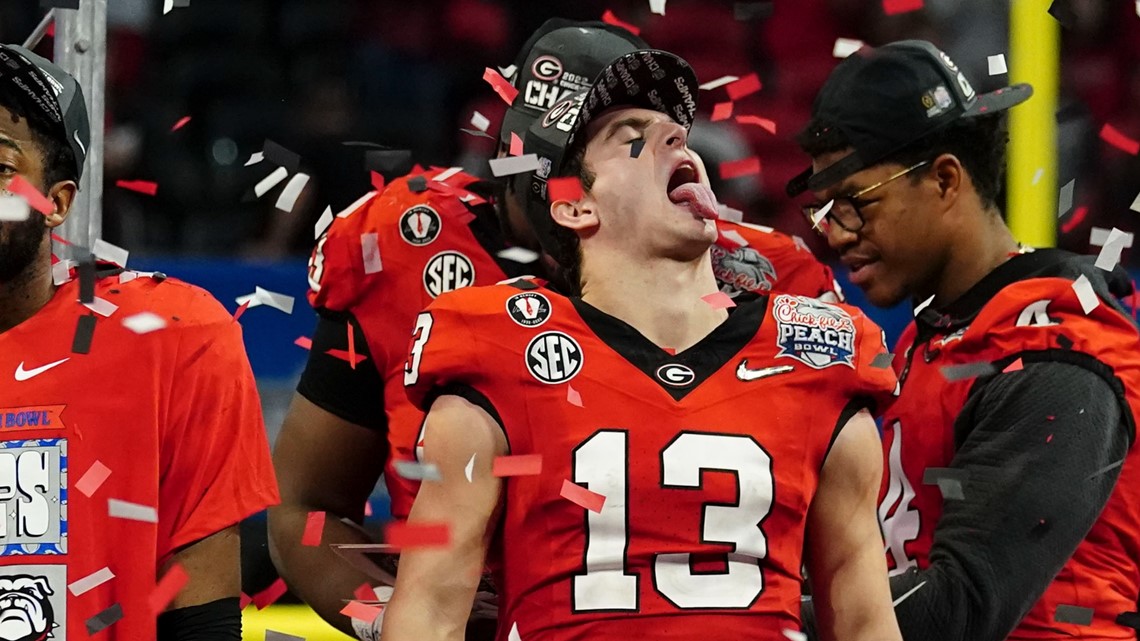 UGA quarterback Stetson CFP National Championship game