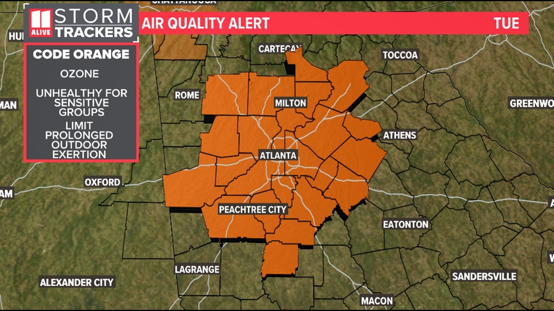 Hundreds honor slain Locust Grove police officer Saturday night