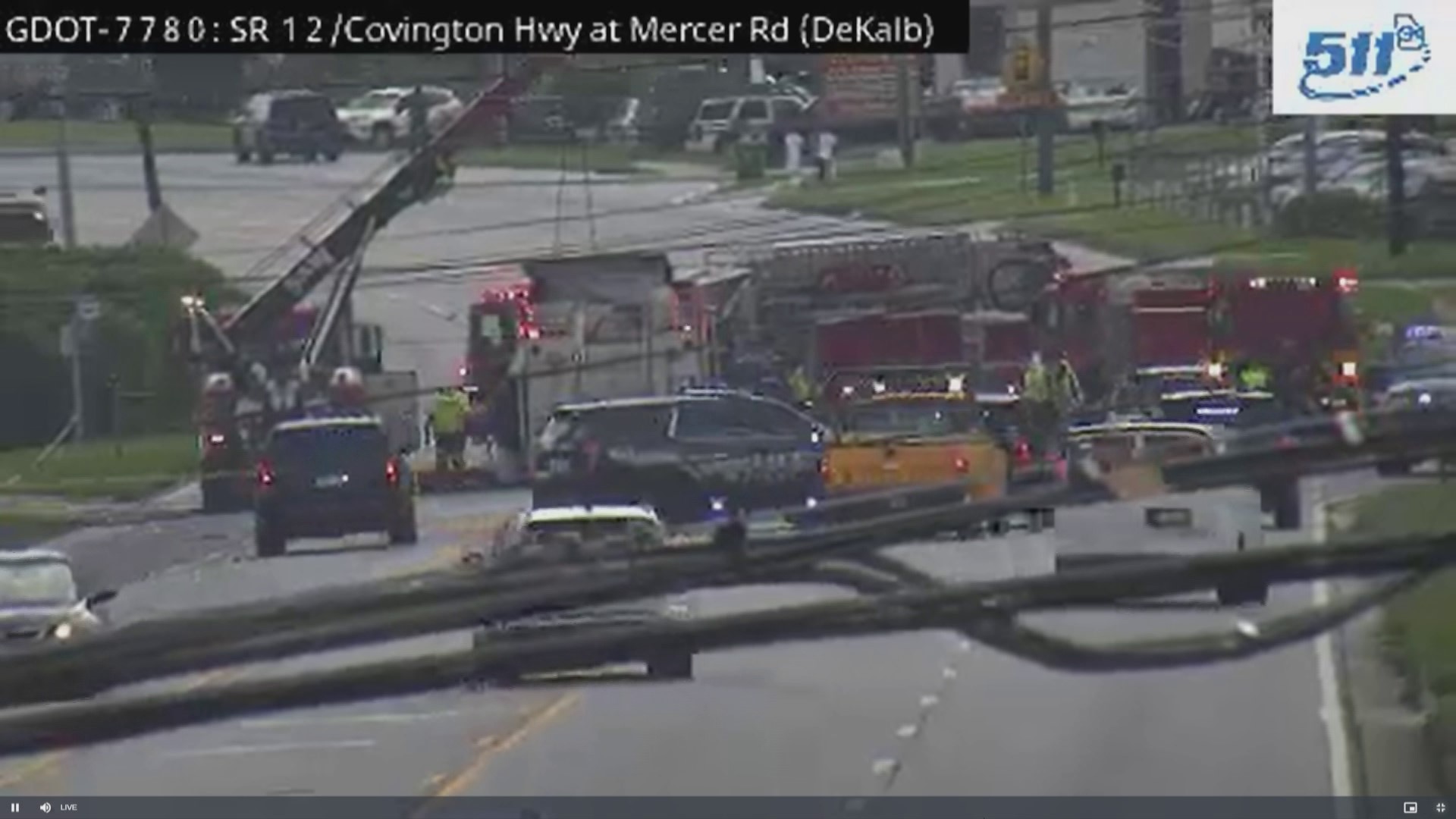 Covington Highway crash in DeKalb County