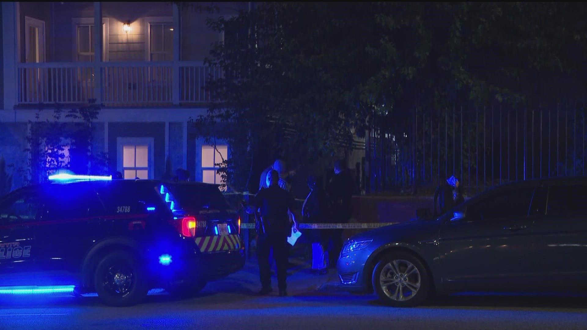 Officers responded to a call of a person shot around 9:12 p.m. When they arrived, they found a man who they pronounced dead on the scene from a gunshot wound.