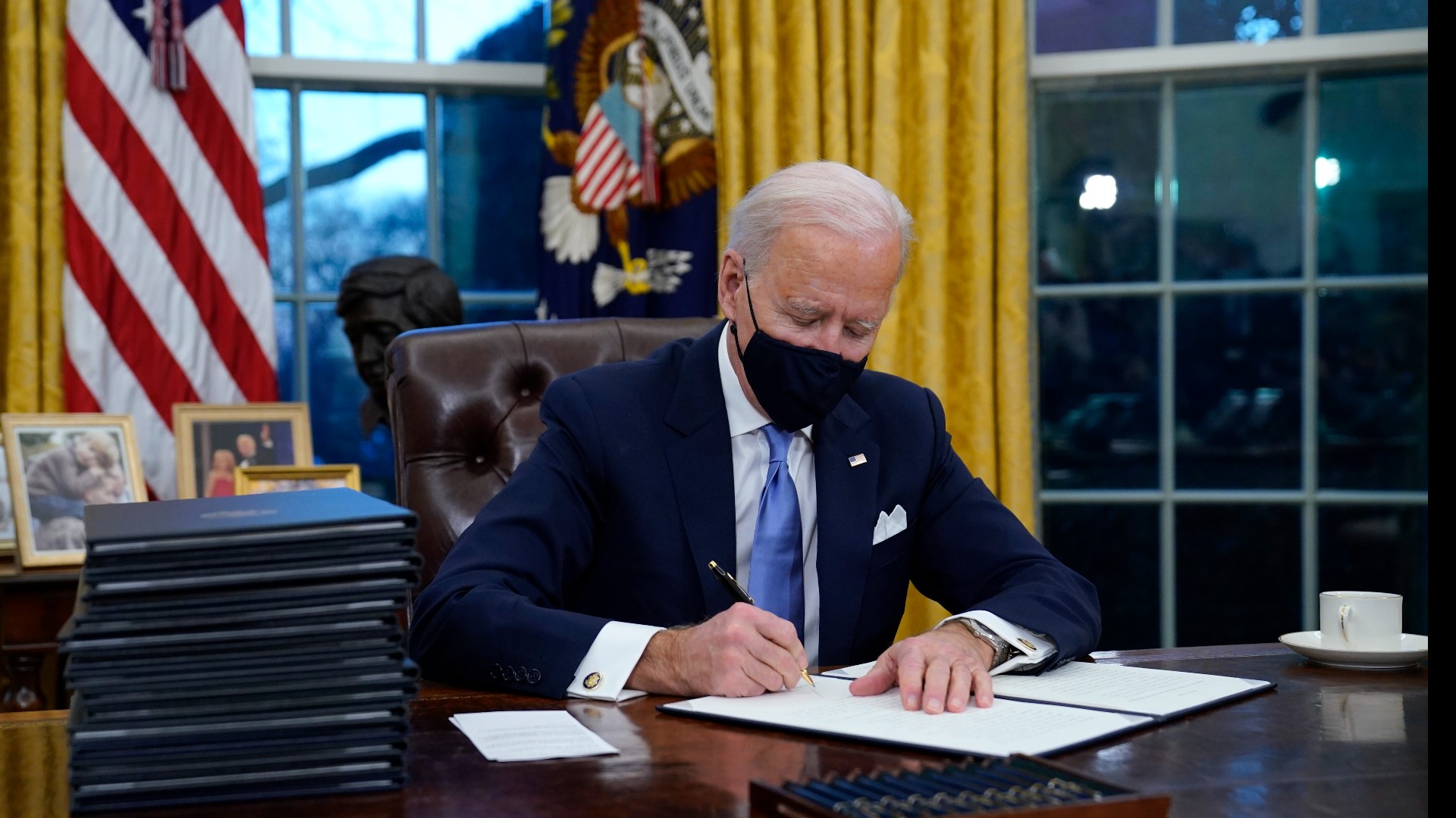 President Biden's vaccine mandate for federal employees comes by way of Executive Order