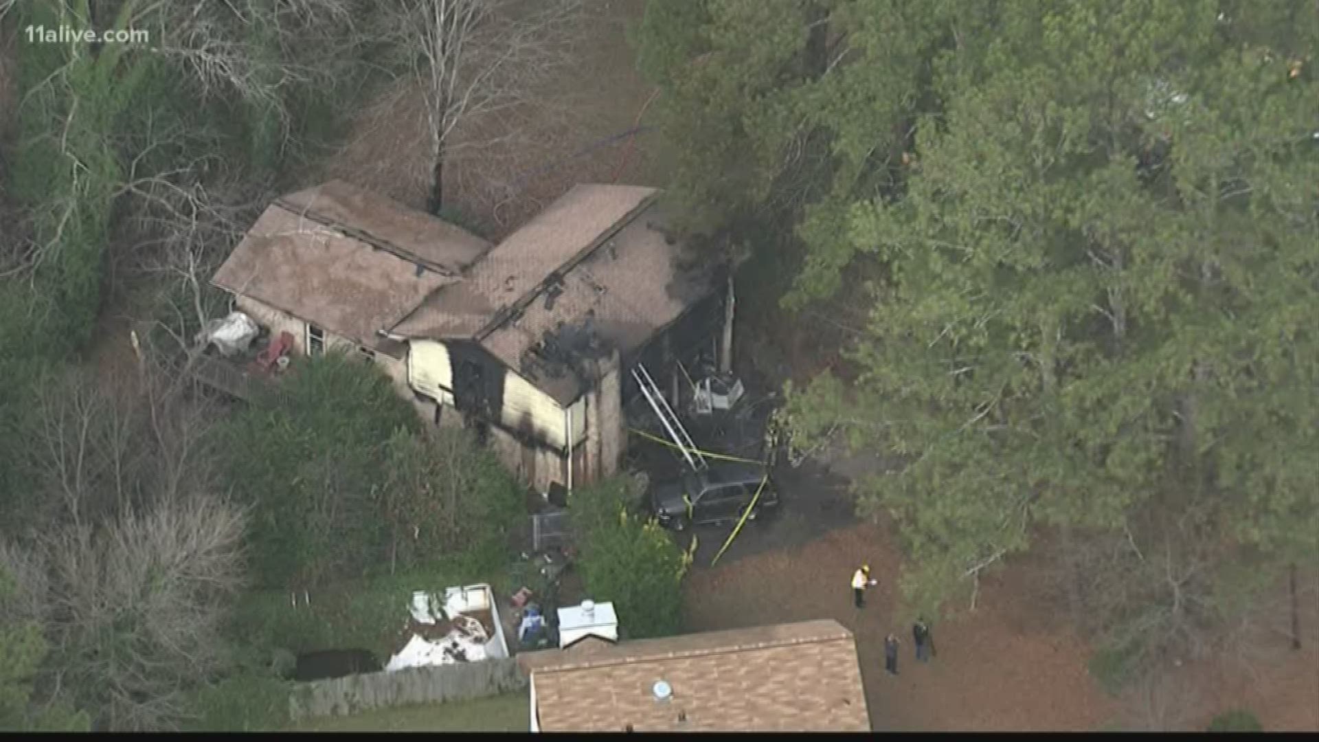 Sheila Court house fire in Lilburn leaves person injured