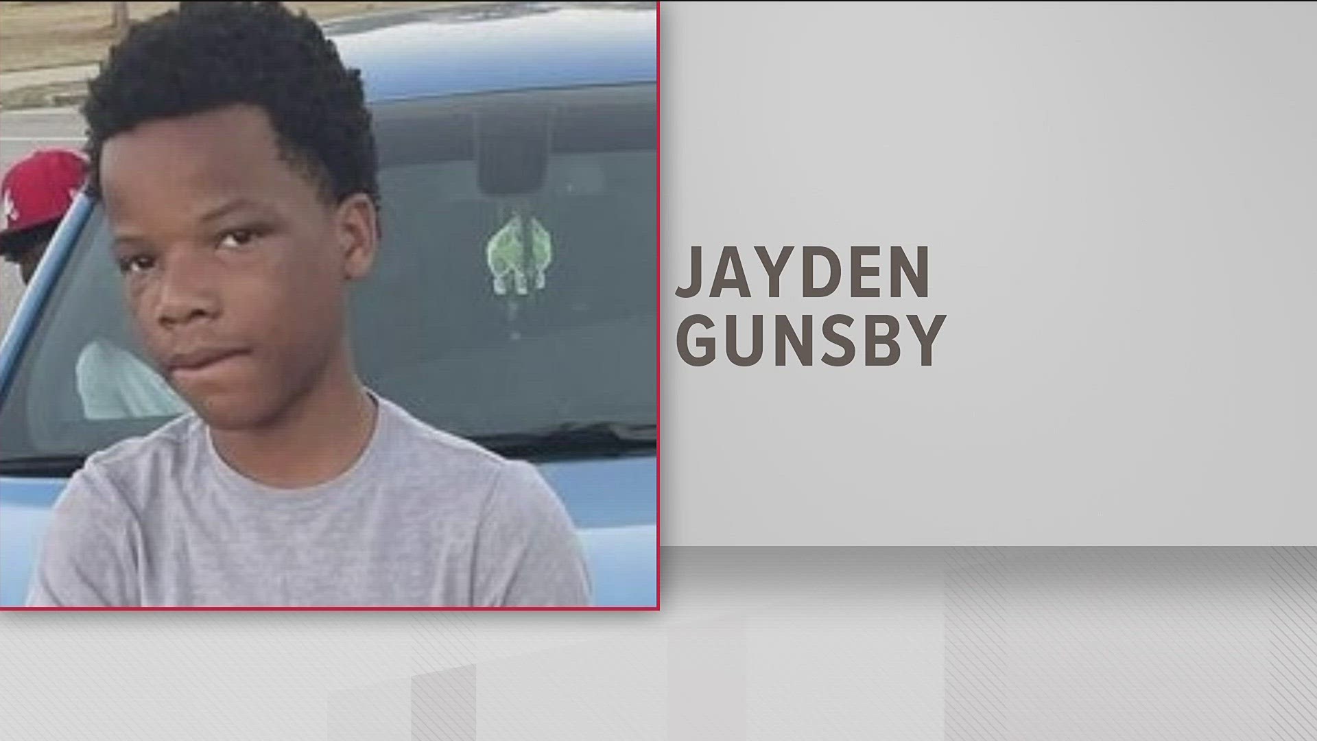 LaGrange Police said 13-year-old Jayden Gunsby turned himself in Monday night.