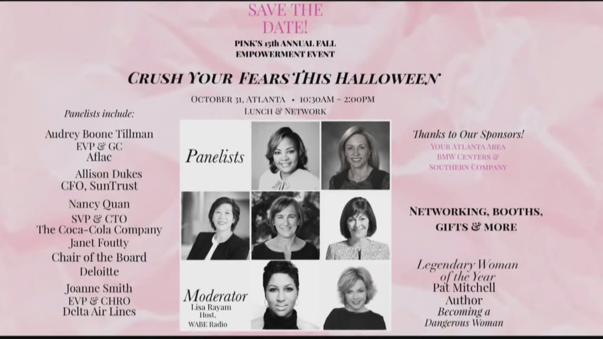 Preview the Little Pink Book's Top Women in Business Lunch coming up October 31.