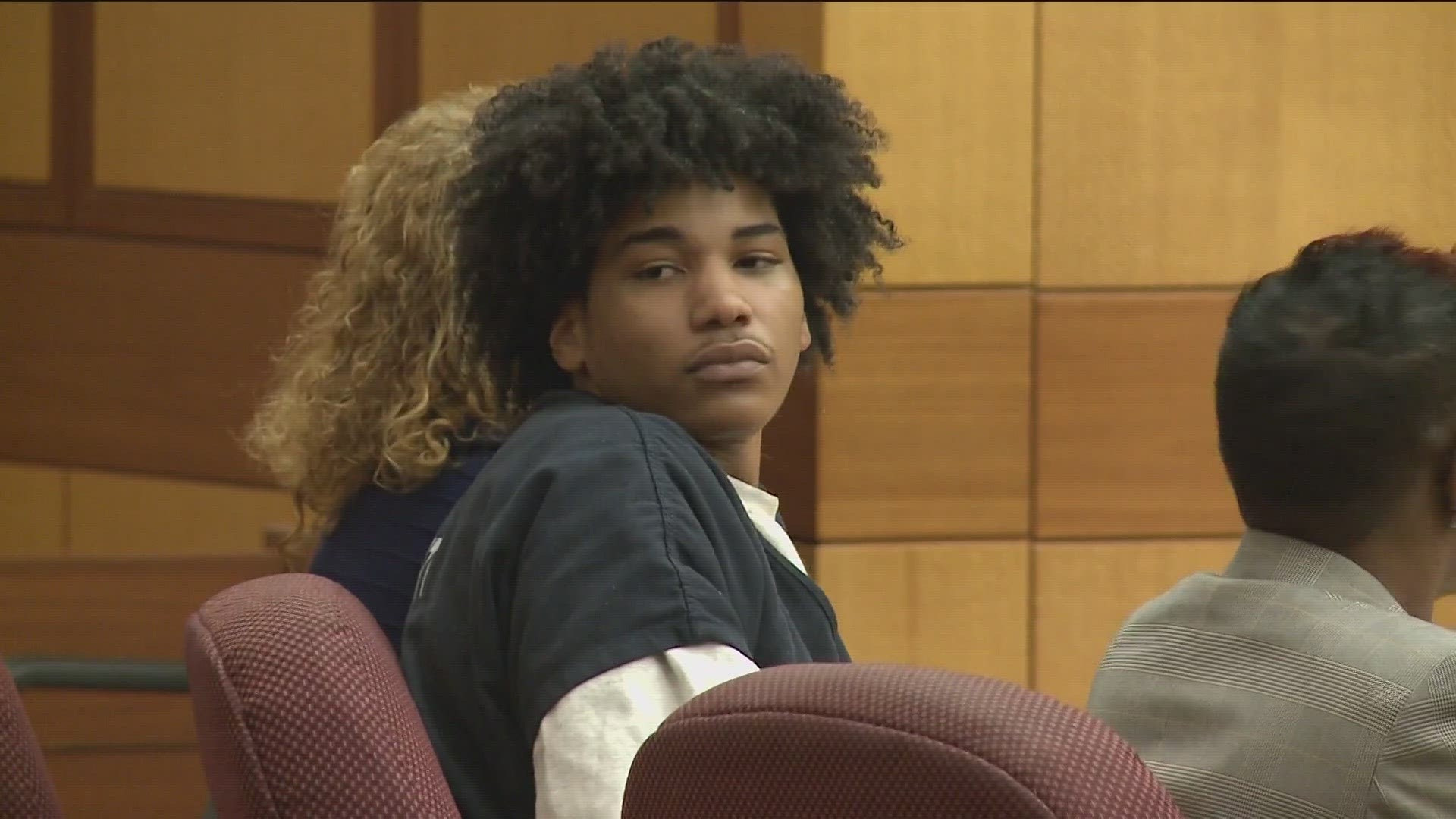 Barron Brantley, one of the two charged in Alexis Crawford's 2019 murder, was in court on Friday.