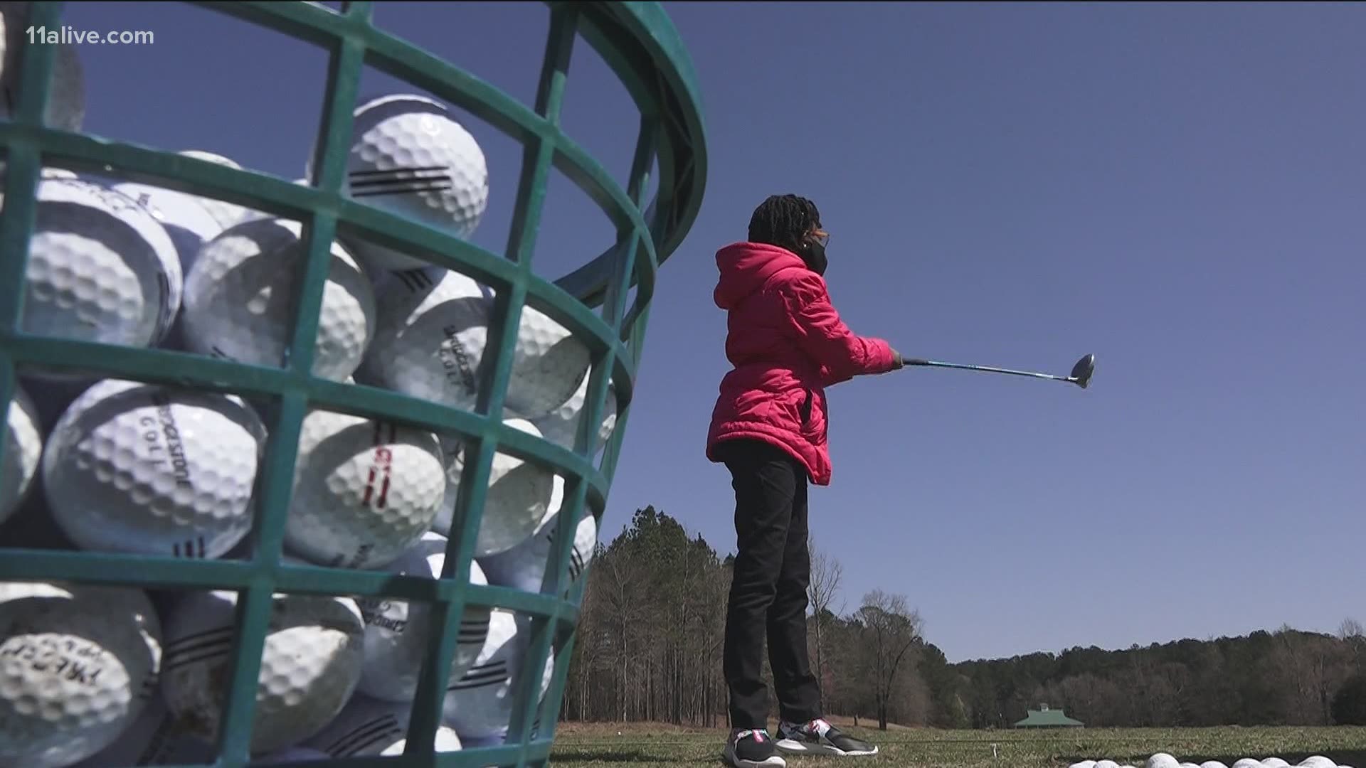 A group of more than 20 girls in Conyers are playing the game.