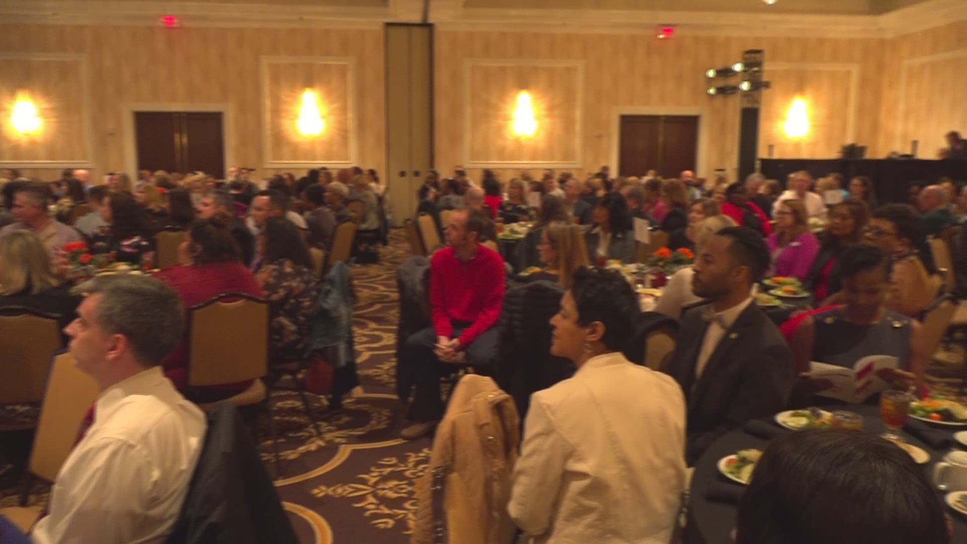 More than 100 volunteers were recognized for their outstanding work local children.