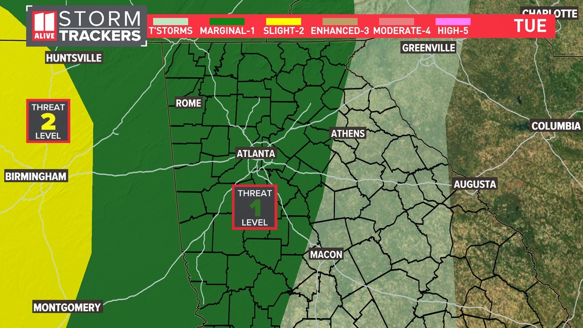Atlanta weather forecast | Rain and storms expected - Vimarsana News
