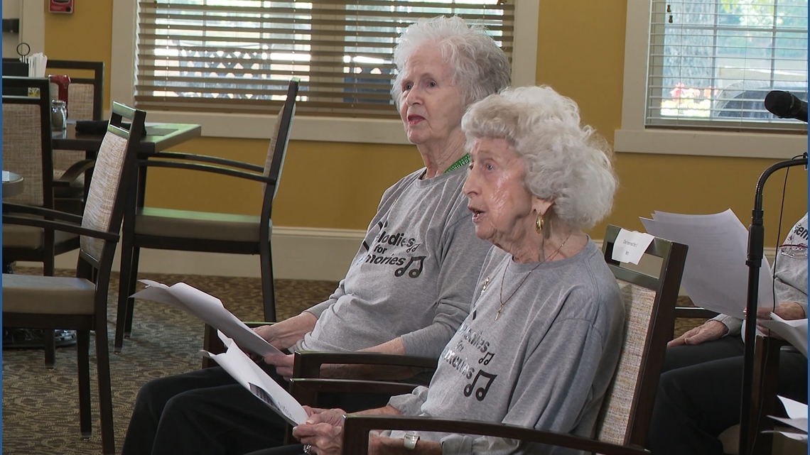 Girl Scout creates a choir for seniors to remember the past