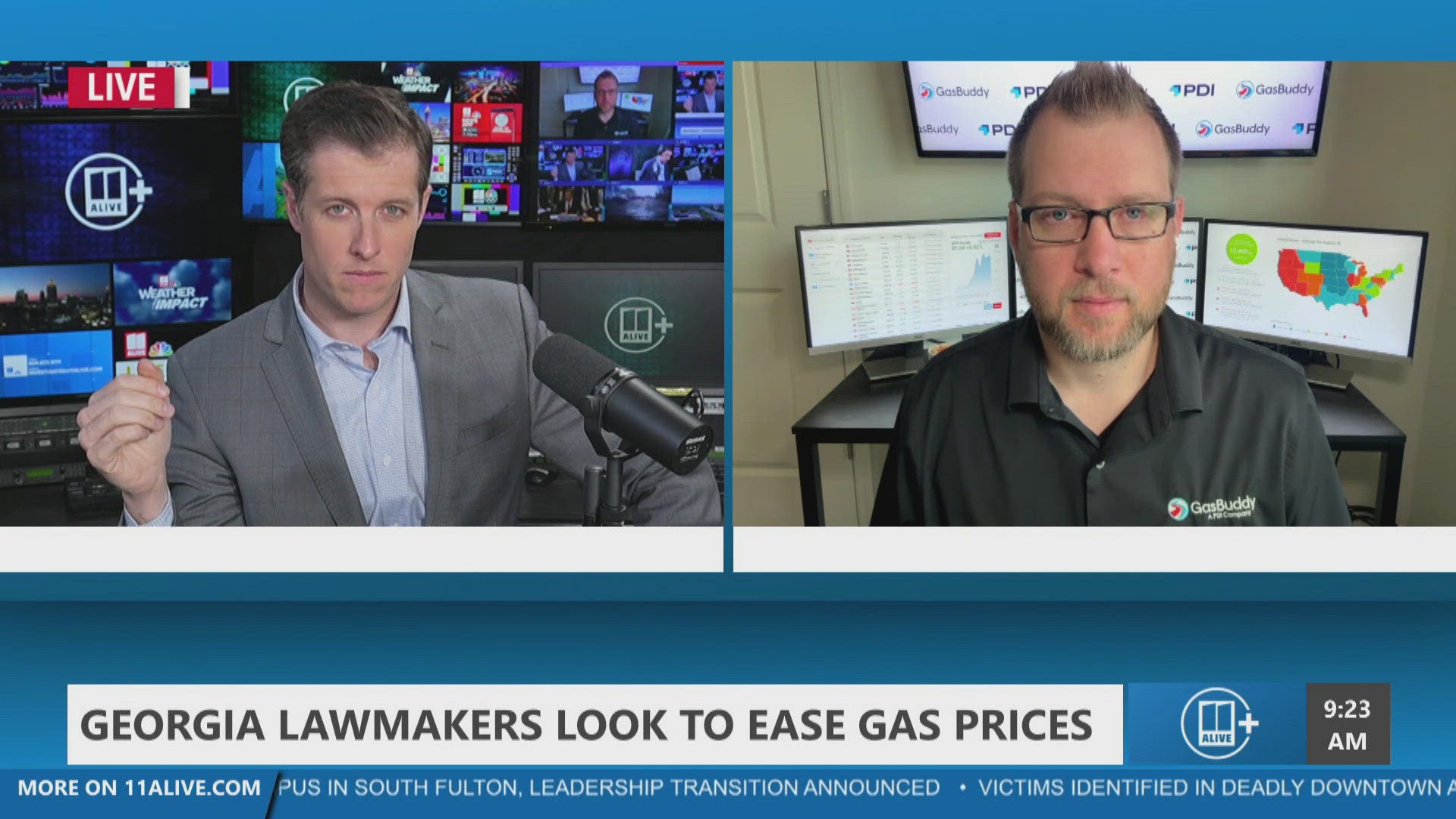 Georgia lawmakers vote to ease gas tax; Prices remain elevated ...