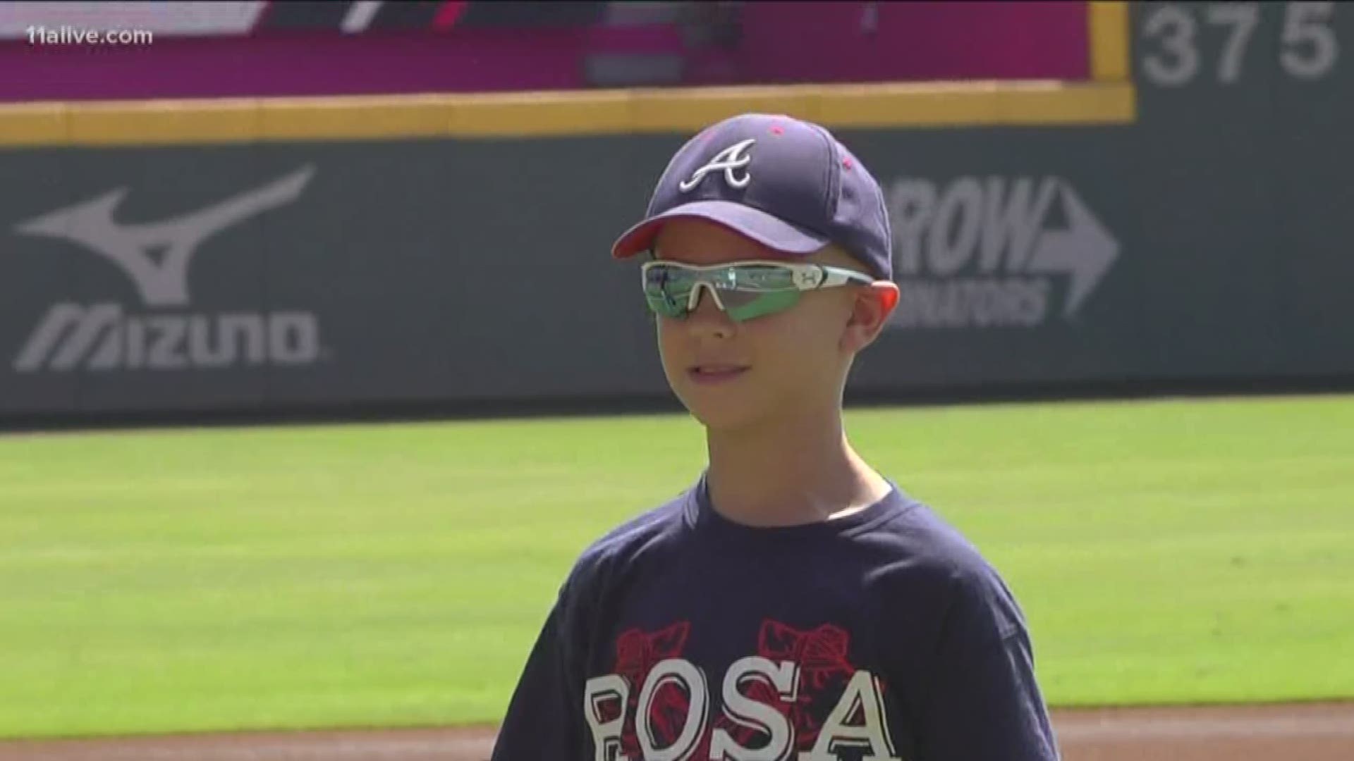 Thursday was a day to remember for Sam Rosa, a cancer survivor who recently lost his father to leukemia.