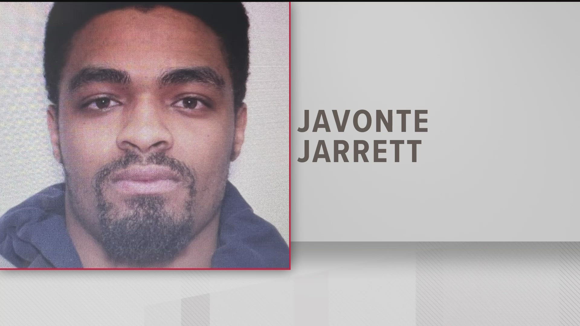 Javonte Jarrett is accused of kidnapping, rape, among other charges.