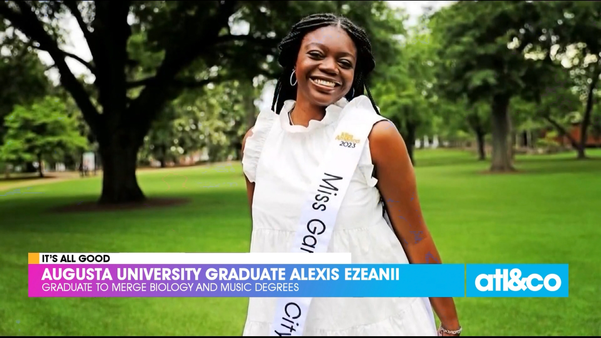 Augusta University graduate Alexis Ezeanii is Miss Garden City and a physician-scientist in training.
