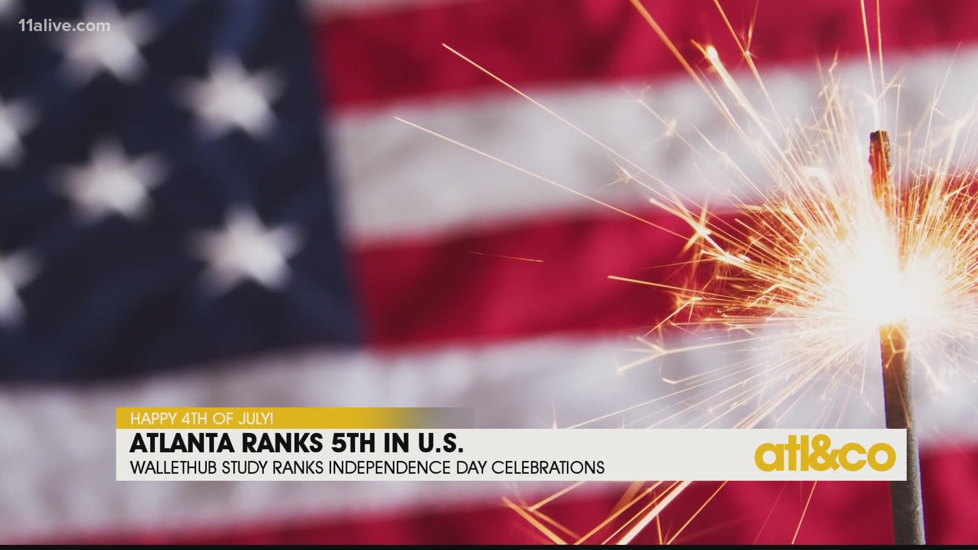 Atlanta ranks 5th in the U.S. for Independence Day celebrations. Tell us how you're celebrating this holiday weekend @ATLandCo.