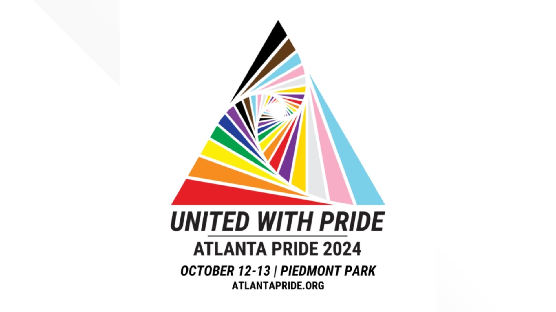 2024 Atlanta Pride Festival theme and logo