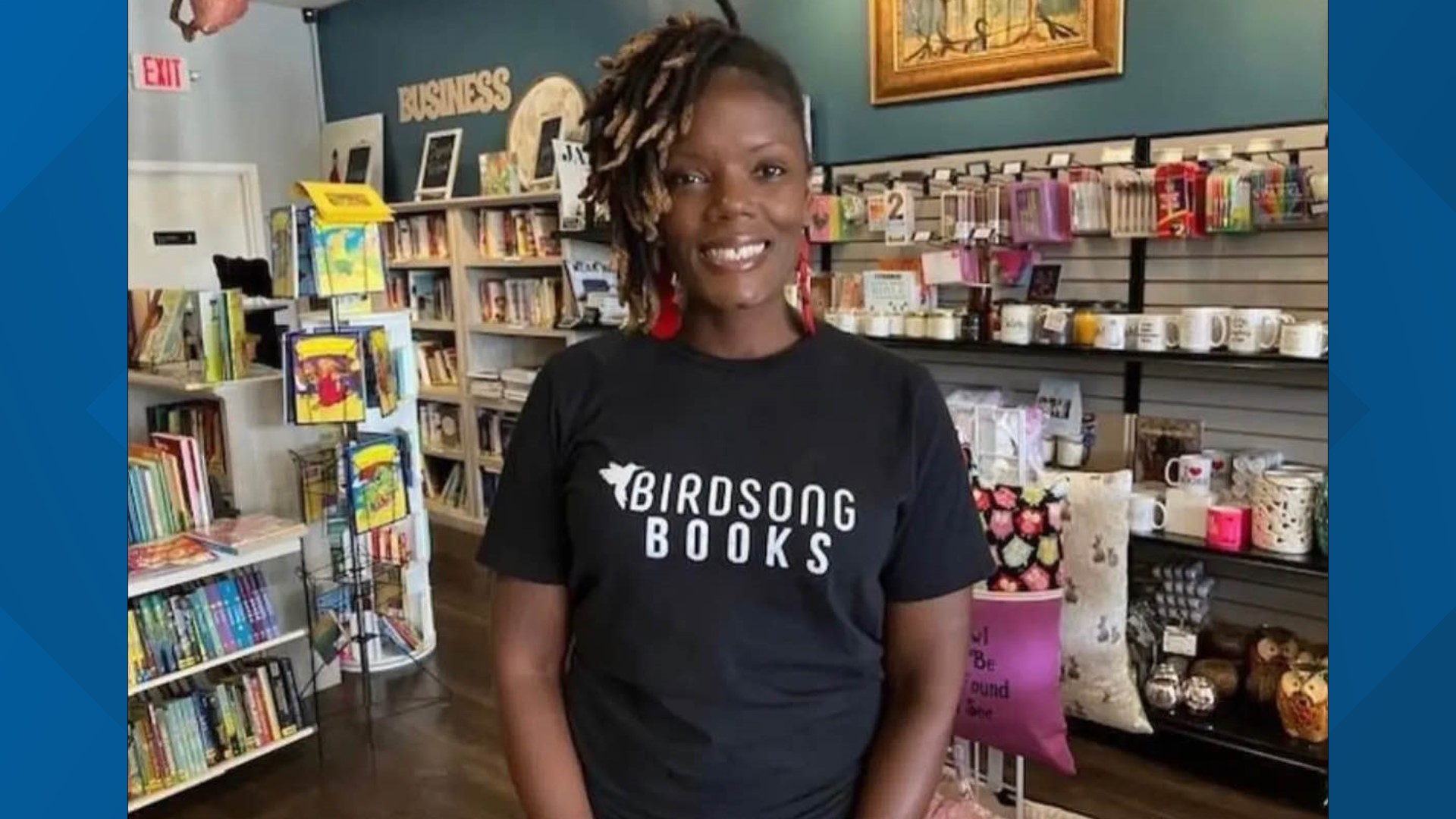 Erica Atkins was the owner of Birdsong Books in Henry County and was a beloved member of her community.