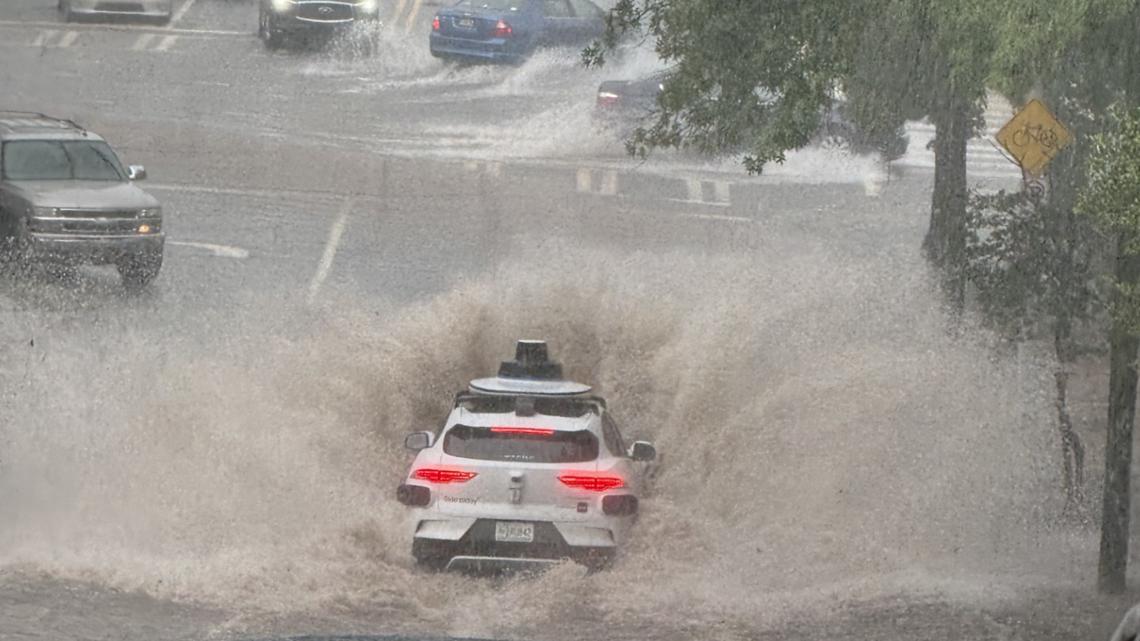Waymo resumes service in Atlanta after at least two driverless vehicles were stuck in flood waters