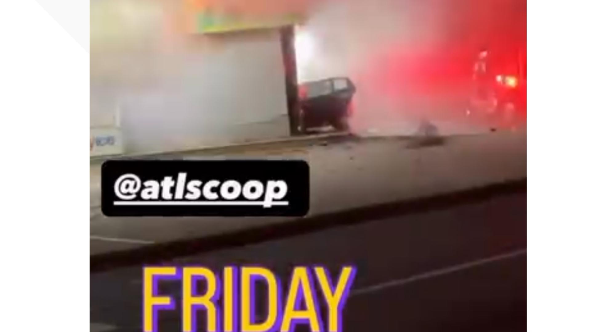 4 hospitalized after car crashes through DeKalb County gas station ...