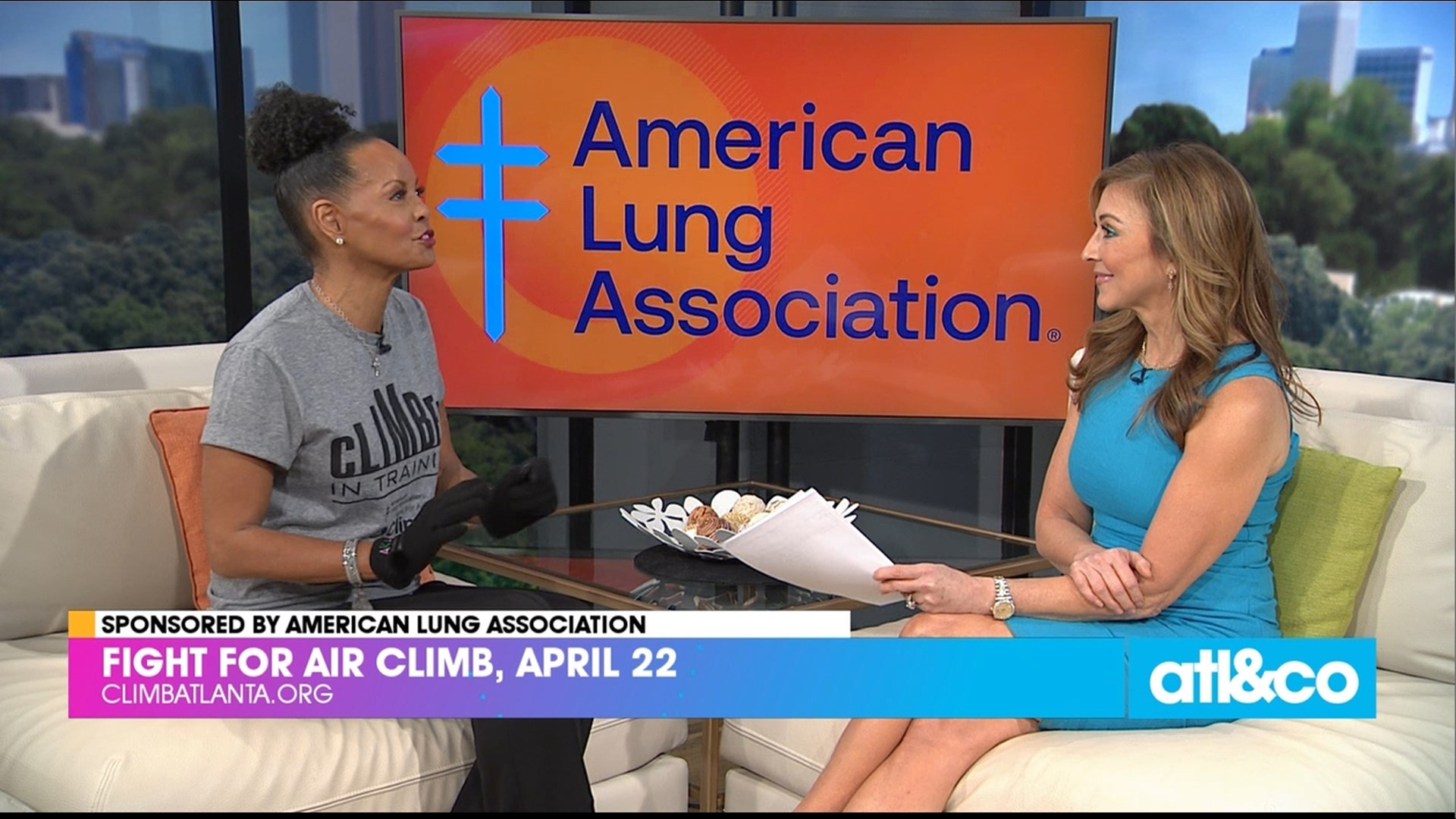 Lung disease survivor Lovette Russell shares her story and previews American Lung Association's Fight for Air Climb.