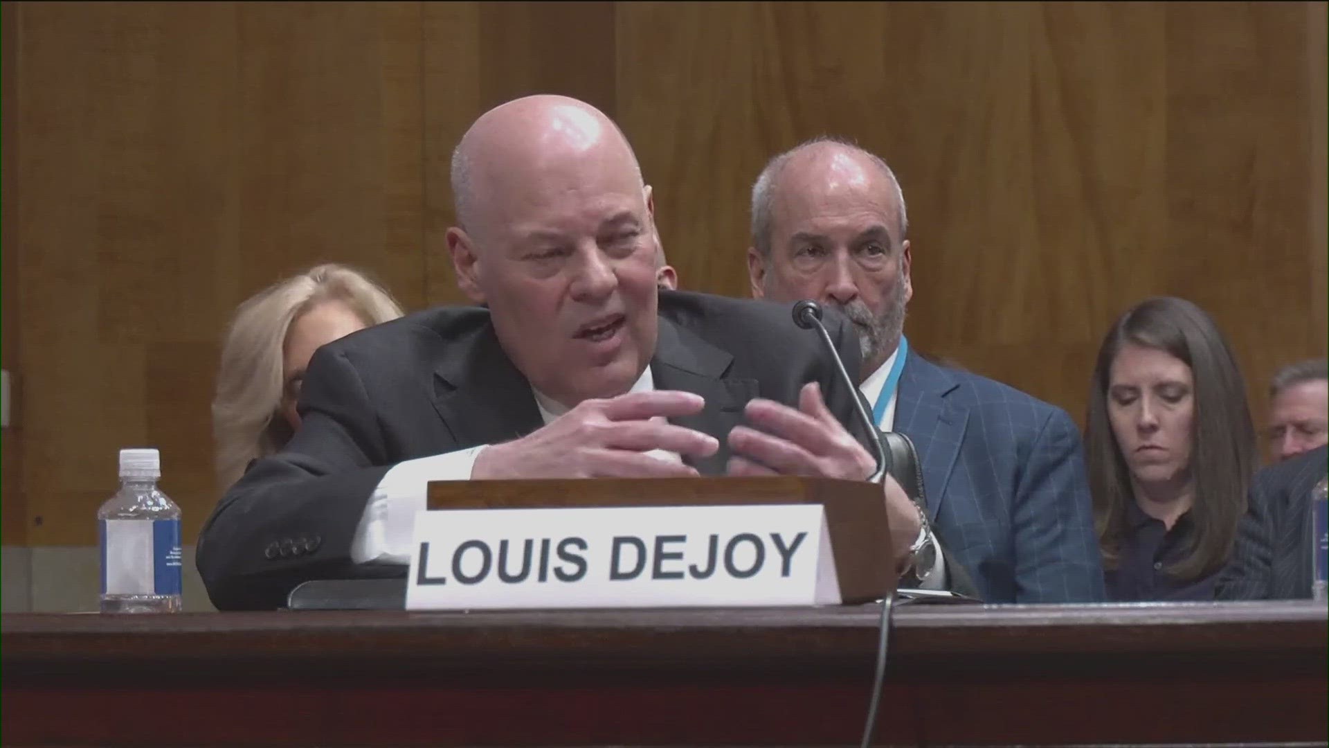 Postal leaders testified before the Senate Committee Tuesday over mail delivery delays.