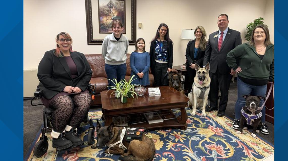 Service dog teams push for stronger protections under Georgia’s HB 668