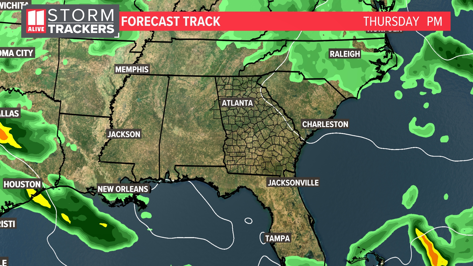 Is it going to rain today | Weather radar Atlanta | 11alive.com