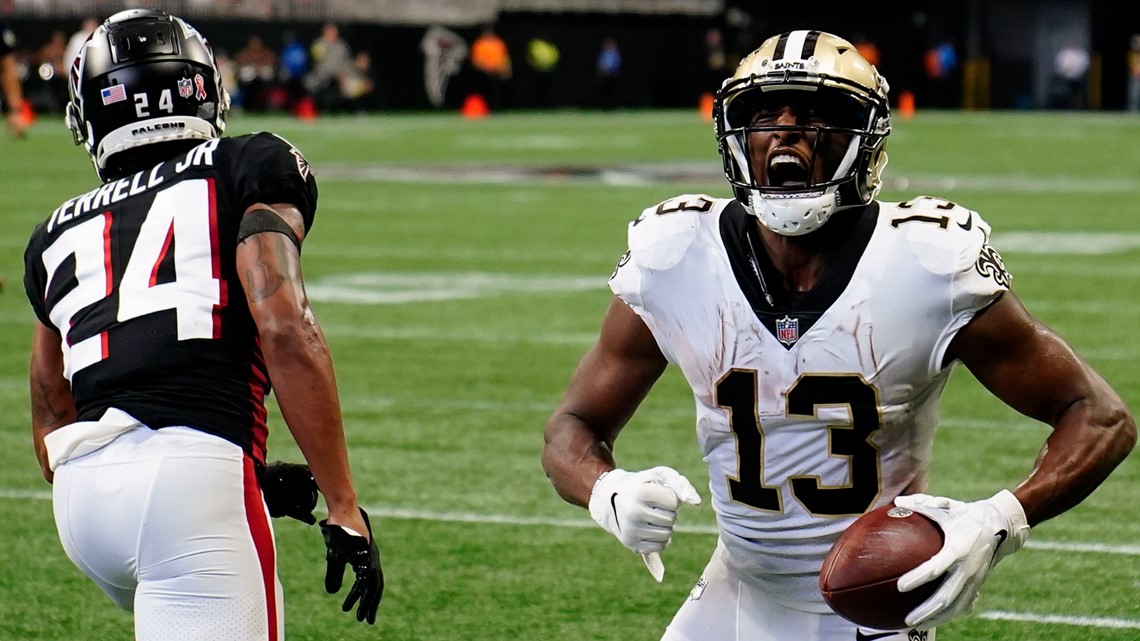 Saints pull off improbable comeback to beat Falcons 27-26