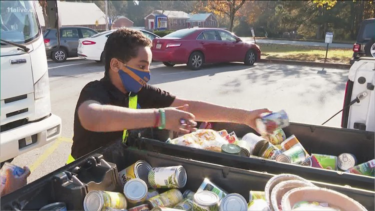 Allgood Elementary School gives back for 39th Annual Can-A-Thon