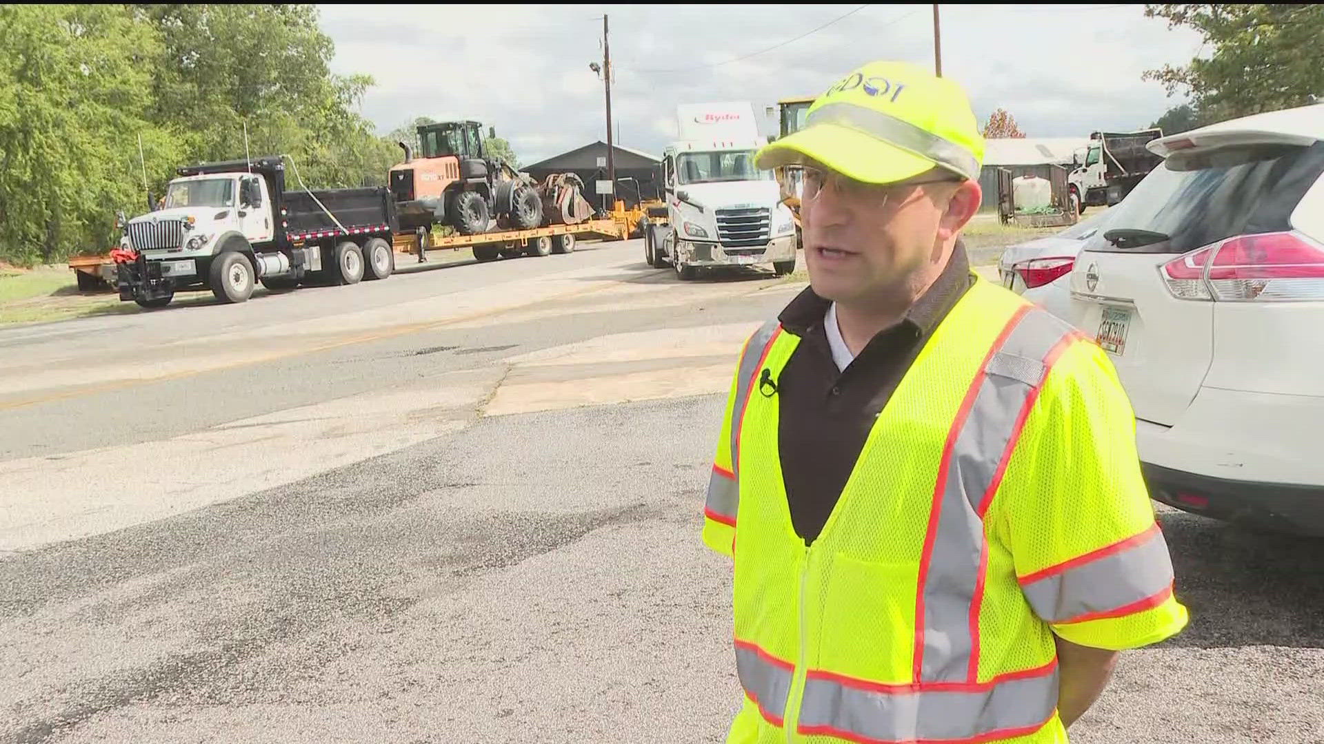 GDOT said rural roads will need the most attention, but crews from all over are willing to travel and help in time of need.