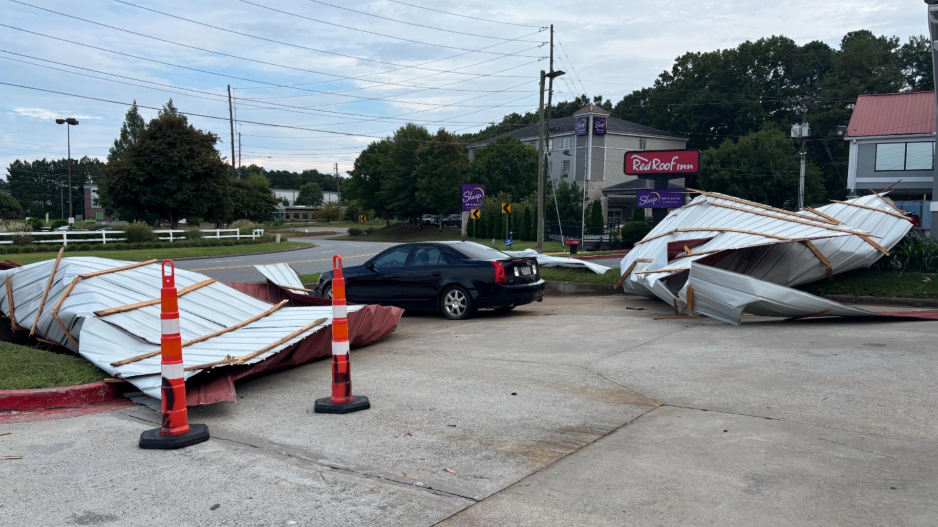 Strong storms cause damage across metro Atlanta | 11alive.com