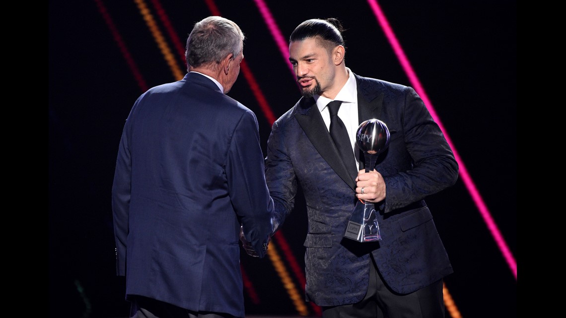 Roman Reigns wins ESPY Award for best WWE moment