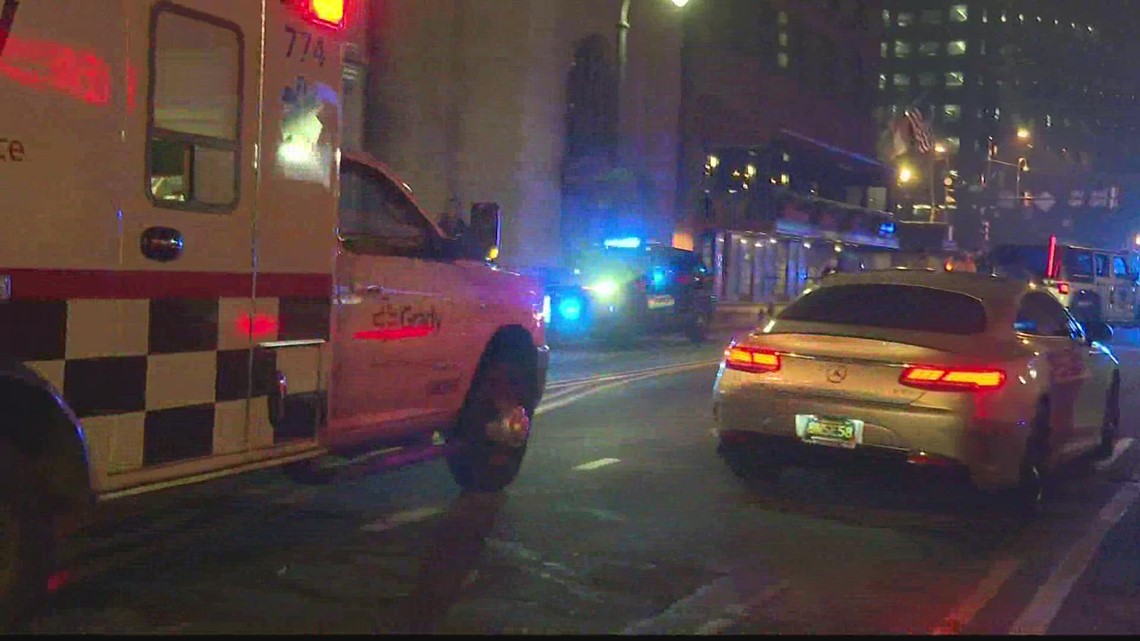 Atlanta Crime Shooting on Peachtree Street in Downtown Atlanta