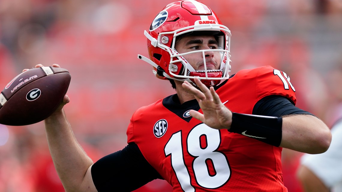 UGA No. 1 College Football Playoff rankings