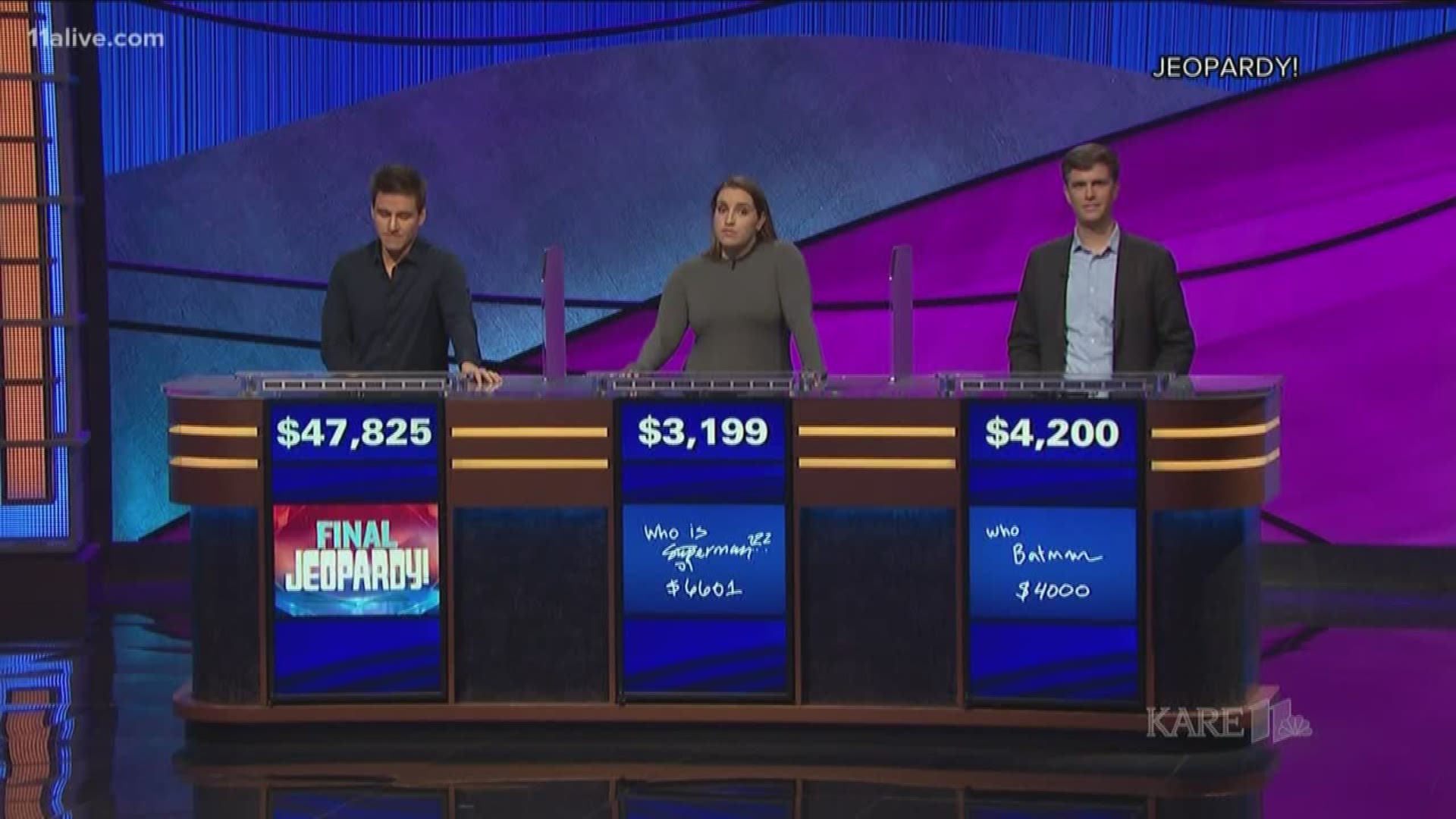 Liza Lucas verifies just how far big winners can go on Jeopardy.