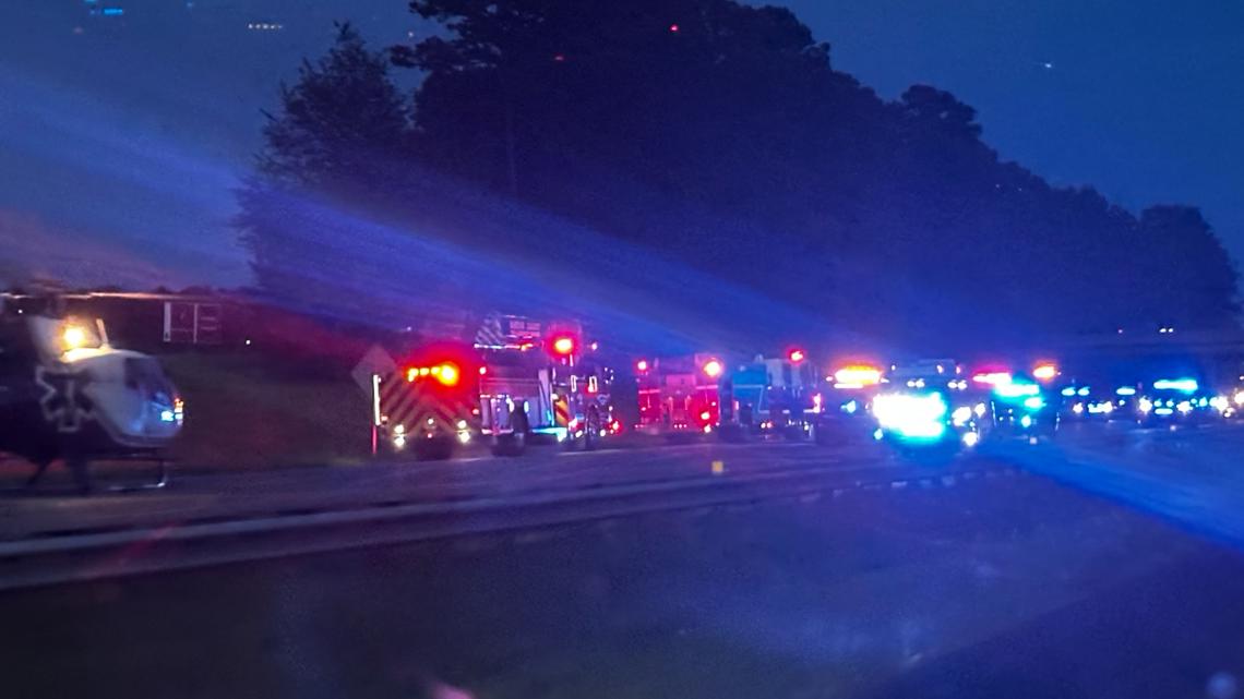 Crash on I-75 north at SR 140/Folsom Road in Bartow County | 11alive.com