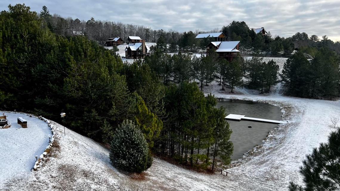 Snow In Georgia Dusting and light snow in Georgia | 11alive.com