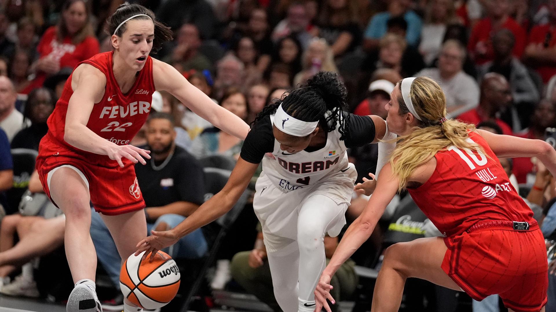 Atlanta Dream attendance record set with Caitlin Clark in town ...